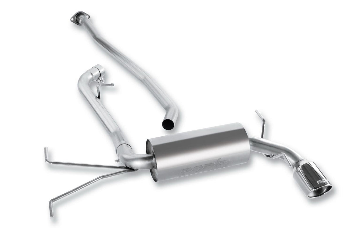 Borla Cat-Back(Tm) Exhaust System - S-Type - Stainless Steel Tips (2008-2011 Impreza 2.5i, Impreza Outback Sport) - 140325