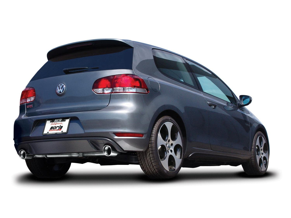Borla Cat-Back(Tm) Exhaust System - S-Type - Stainless Steel Tips (2010-2014 GTI) - 140347
