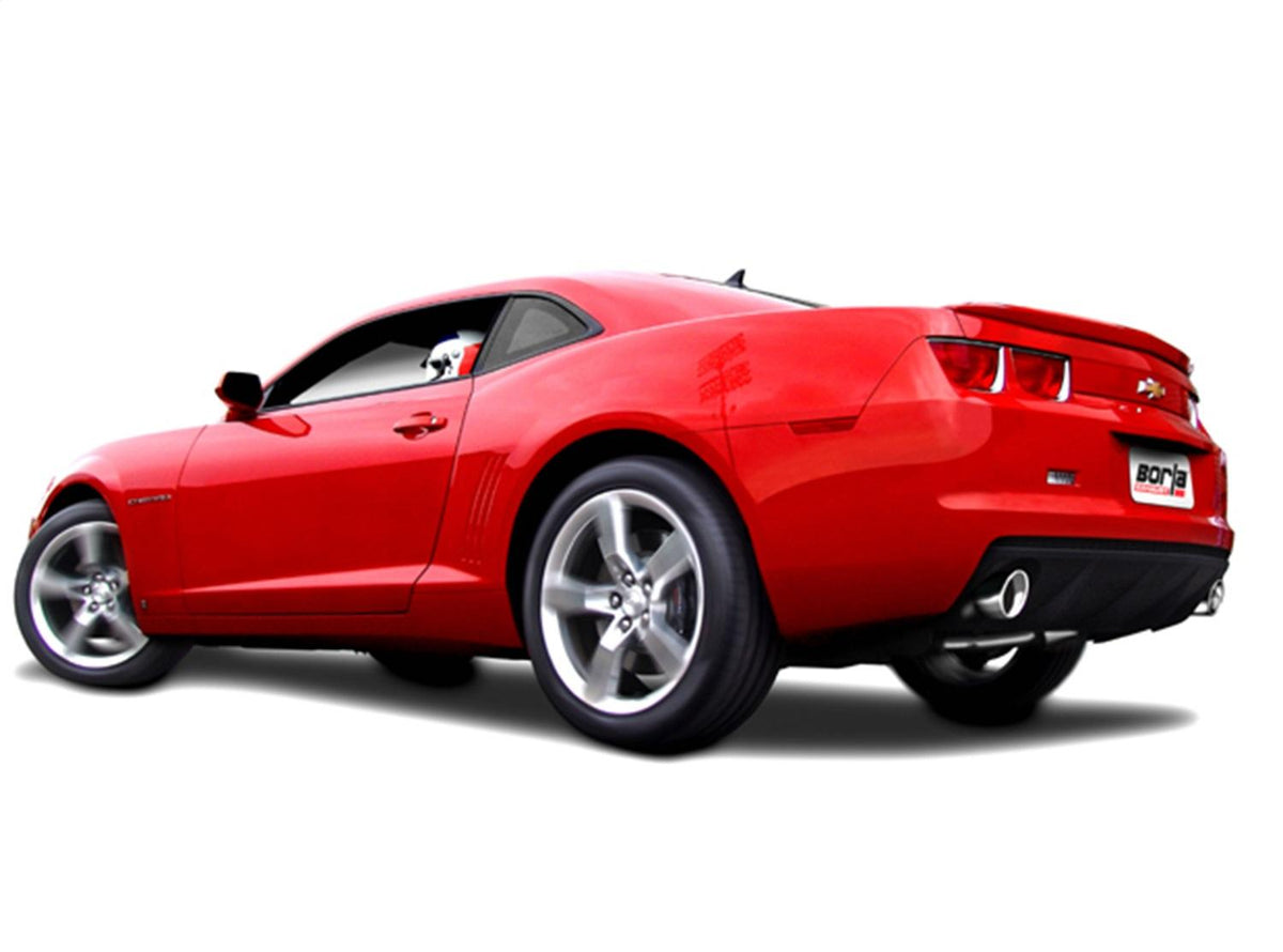 Borla Cat-Back(Tm) Exhaust System - Atak(R) - Stainless Steel Tips (2010-2013 Camaro) - 140356