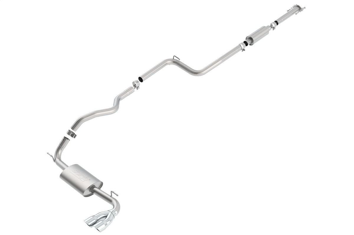 Borla Cat-Back(Tm) Exhaust System - S-Type - Stainless Steel Tips (2012-2018 Focus) - 140400