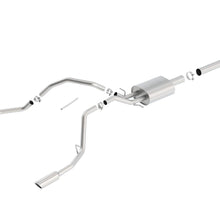 Borla Cat-Back(Tm) Exhaust System - S-Type - Stainless Steel Tips (2014-2018 Silverado 1500, Sierra 1500) - 140571