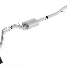Borla Cat-Back(Tm) Exhaust System - Atak(R) - Stainless Black Tips (2014-2018 Silverado 1500, Sierra 1500) - 140577BC