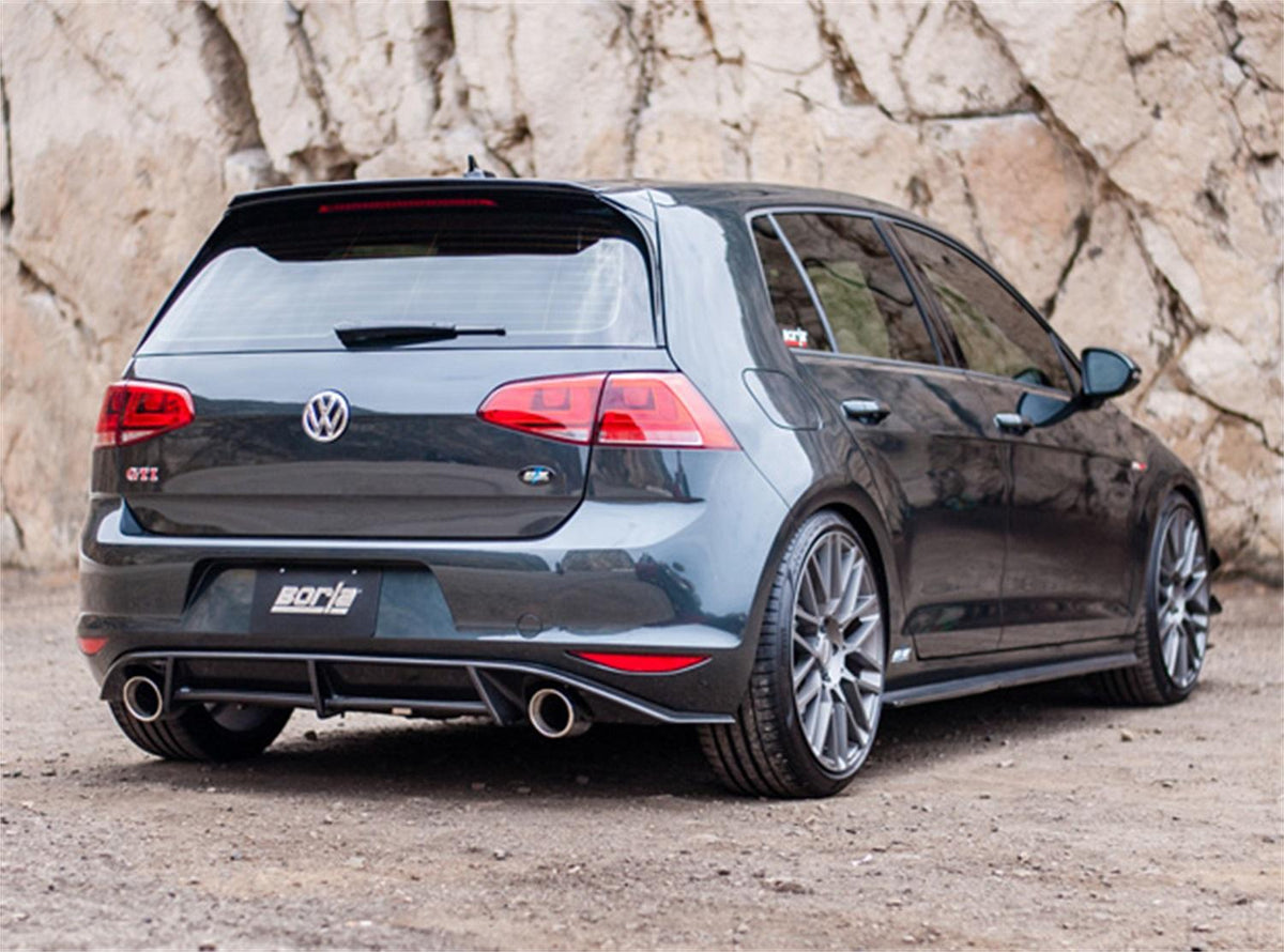 Borla Cat-Back(Tm) Exhaust System - S-Type - Stainless Steel Tips (2015-2017 GTI) - 140597