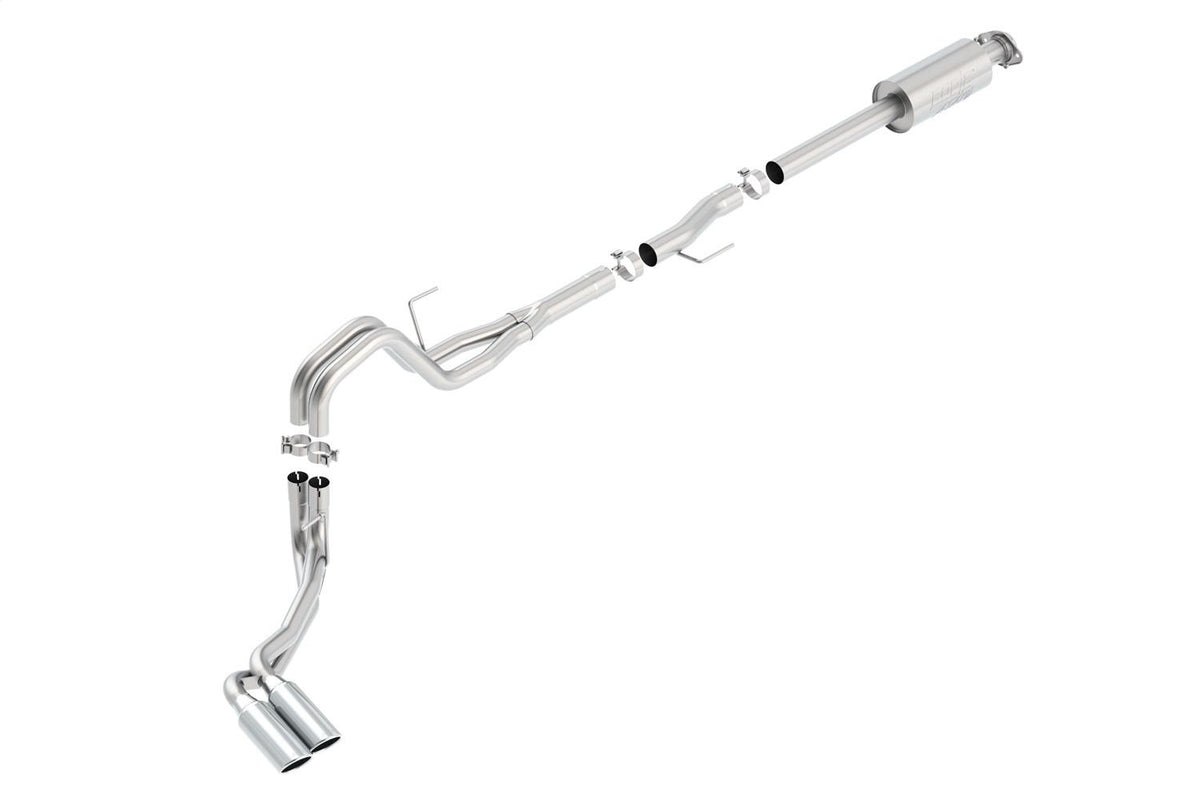 Borla Cat-Back(Tm) Exhaust System - Atak(R) - Stainless Steel Tips (2015-2020 Ford F-150) - 140619