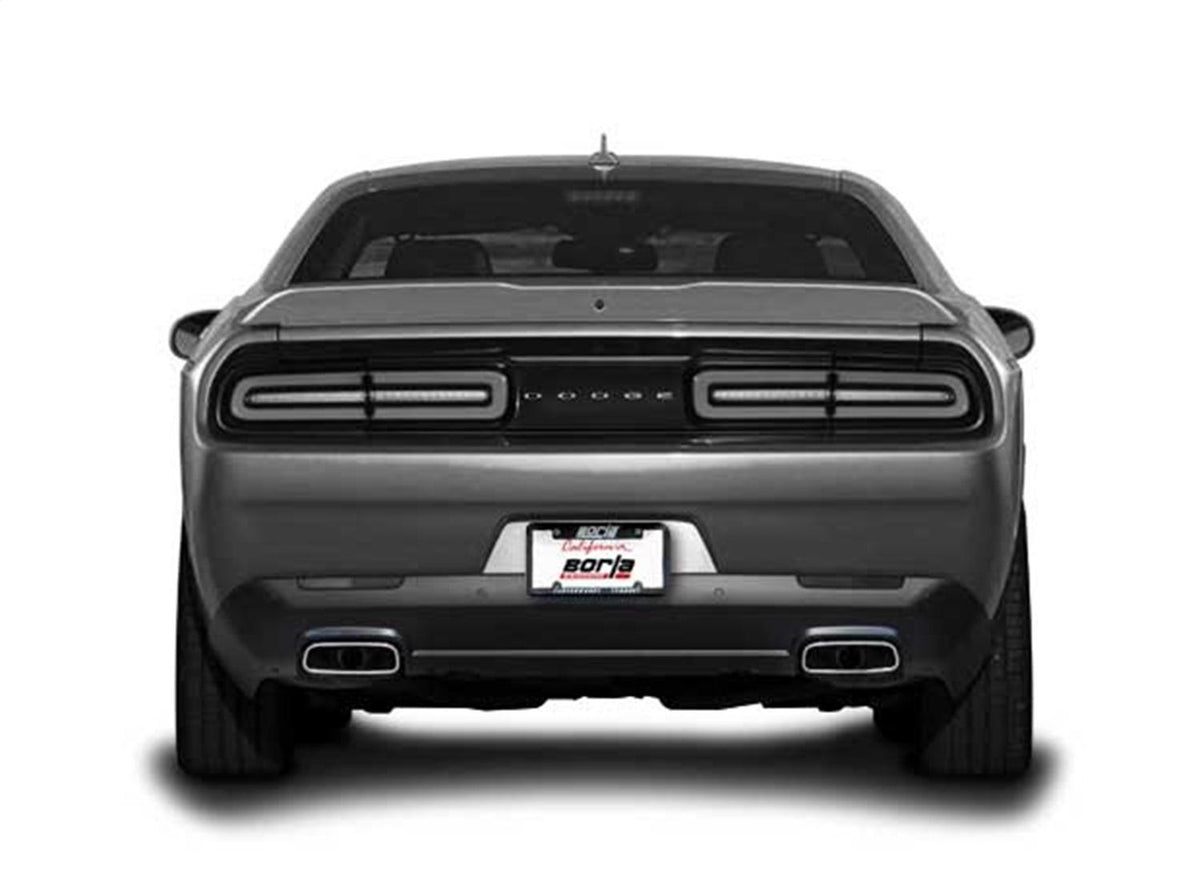 Borla Cat-Back(Tm) Exhaust System - S-Type - Stainless Steel Tips (2015-2023 Challenger) - 140627