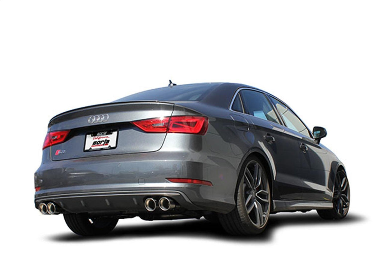Borla Cat-Back(Tm) Exhaust System - S-Type - Stainless Steel Tips (2015-2020 S3) - 140631