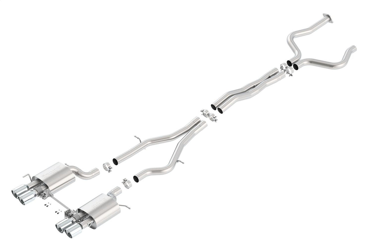 Borla Cat-Back(Tm) Exhaust System - S-Type - Stainless Steel Tips (2016-2019 ATS V) - 140692