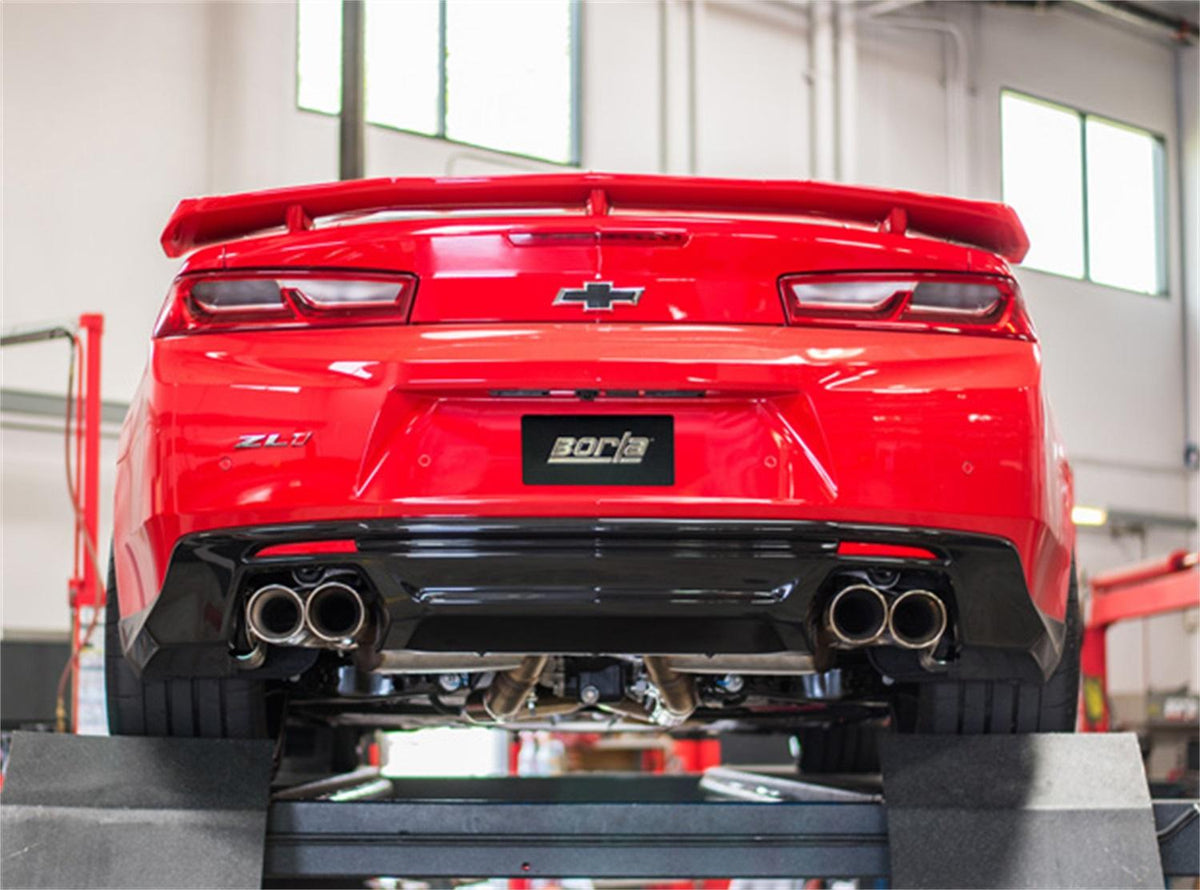 Borla Cat-Back(Tm) Exhaust System - S-Type - Stainless Steel Tips (2017-2023 Camaro ZL1) - 140726