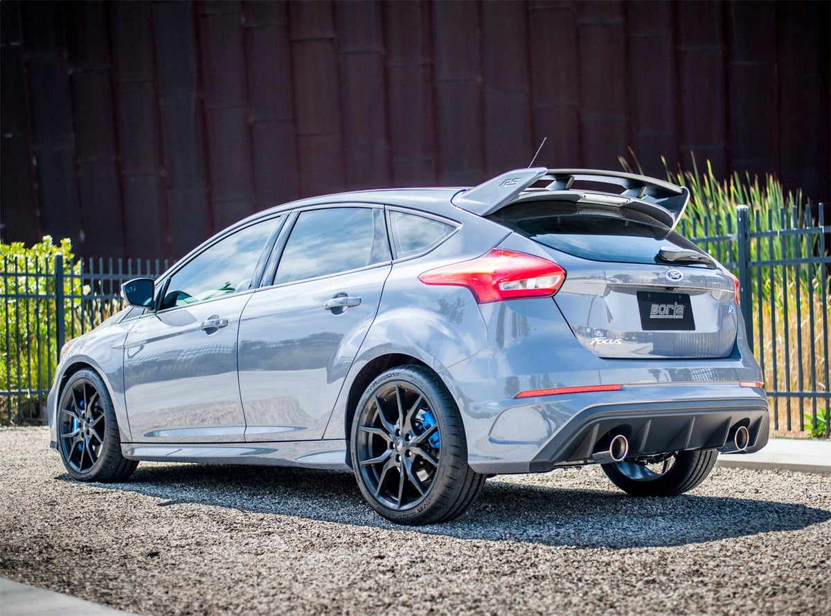 Borla Cat-Back(Tm) Exhaust System - Atak(R) - Stainless Steel Tips (2016-2018 Focus RS) - 140730