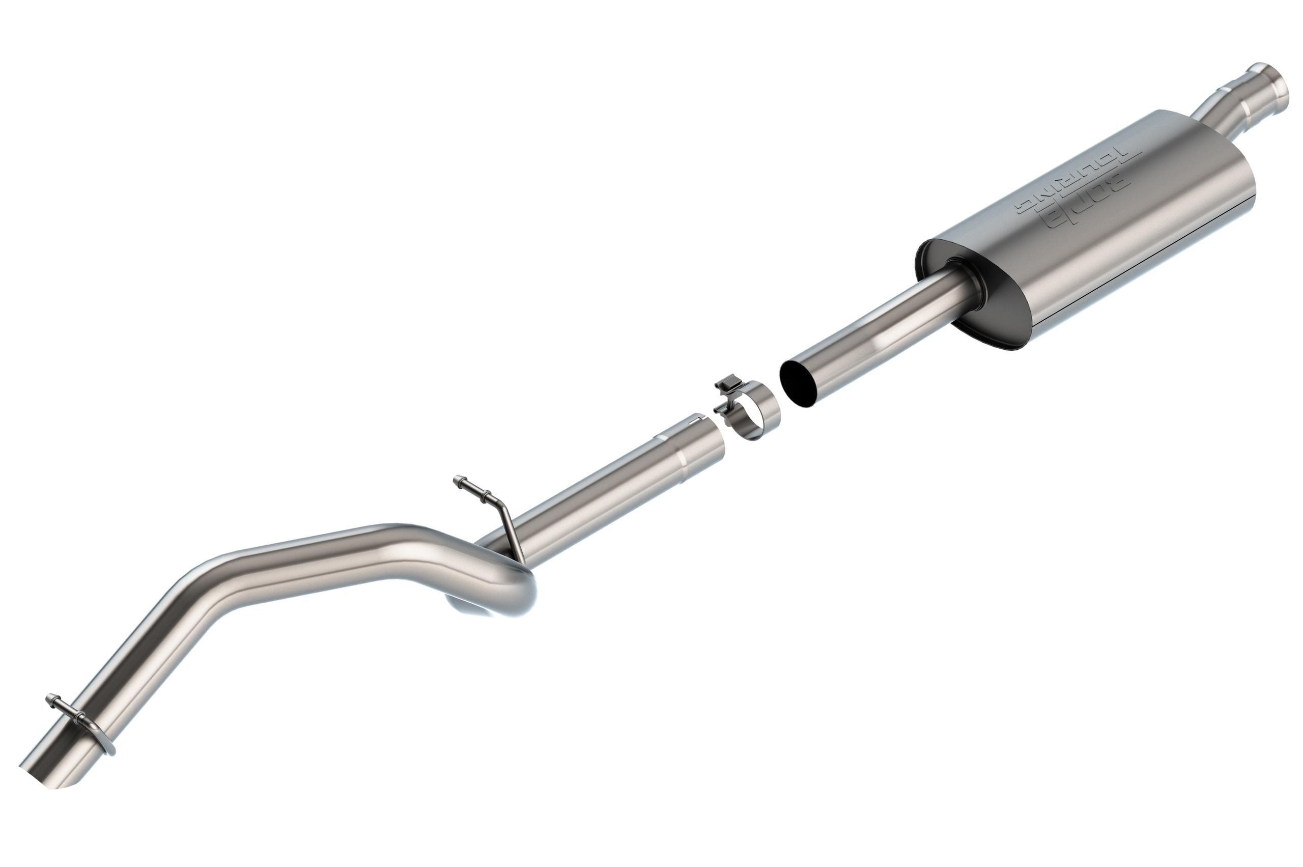 Borla Cat-Back(Tm) Exhaust System - Touring - Stainless Steel Tips (2018-2023 Wrangler) - 140822