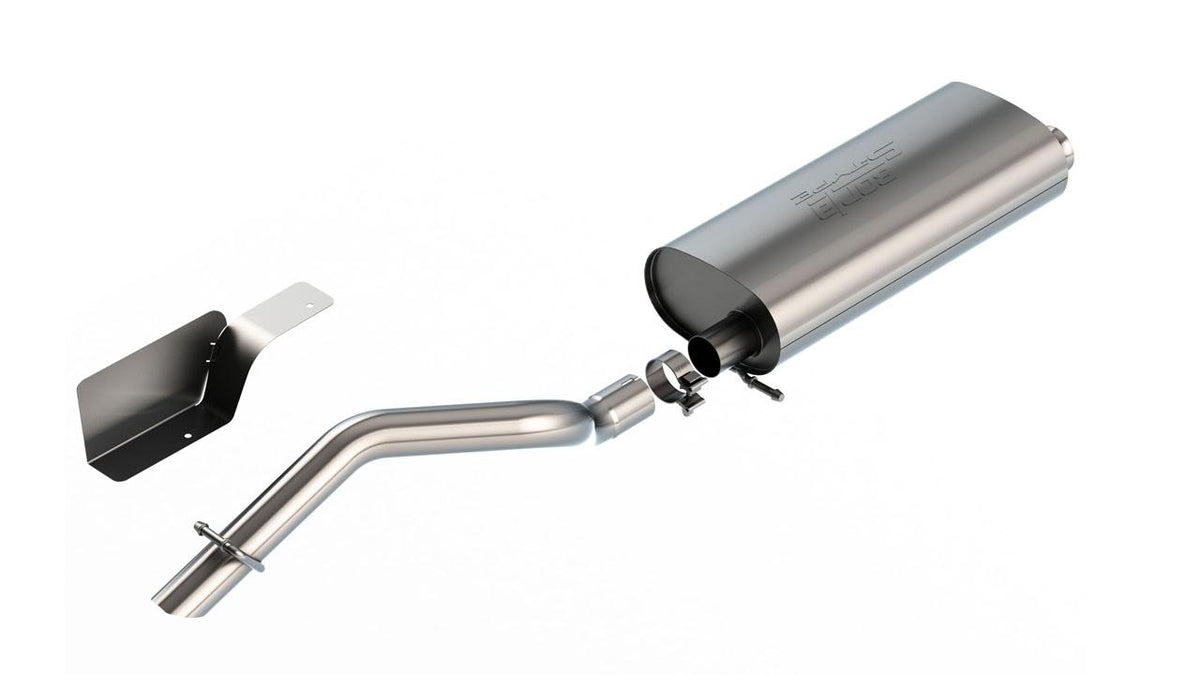 Borla Cat-Back(Tm) Exhaust System - S-Type - Stainless Steel Tips (2018-2023 Wrangler) - 140847