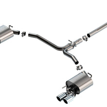 Borla Cat-Back(Tm) Exhaust System - S-Type - Stainless Steel Tips (2018-2023 Camry XSE) - 140853