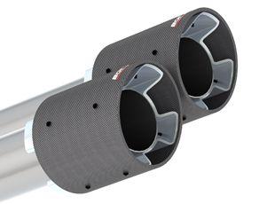 Borla Cat-Back(Tm) Exhaust System - Touring - Carbon Fibert Tips (2021-2023 Tahoe Premier) - 140856CF