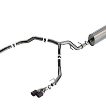 Borla Cat-Back(Tm) Exhaust System - Touring - Carbon Fibert Tips (2021-2023 Tahoe Premier) - 140856CF