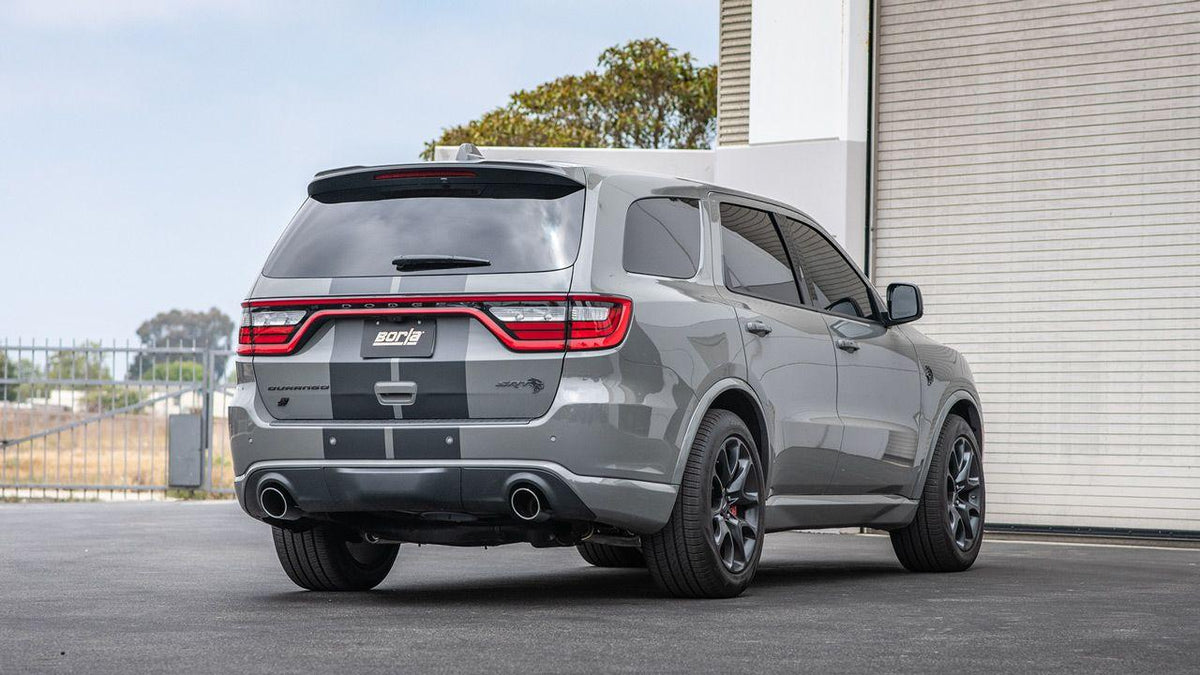 Borla Cat-Back(Tm) Exhaust System - Atak(R) - Stainless Steel Tips (2021-2023 Durango SRT Hellcat) - 140886