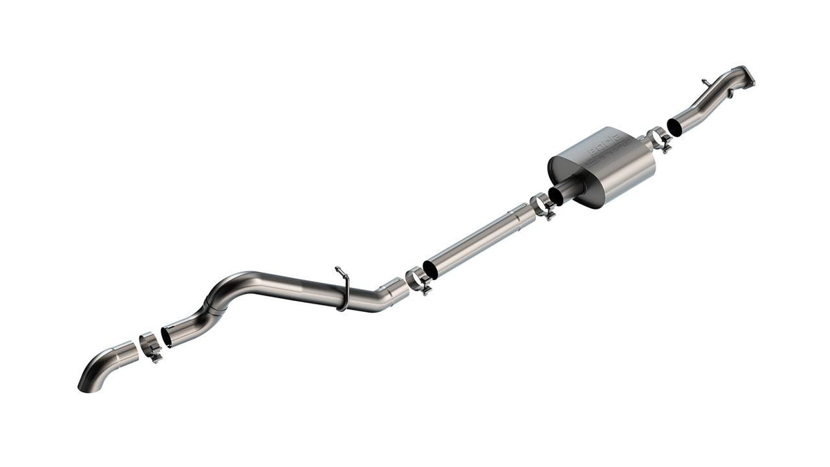 Borla Cat-Back(Tm) Exhaust System - S-Type - Stainless Steel Tips (2021-2025 Bronco 2.3L) - 140898