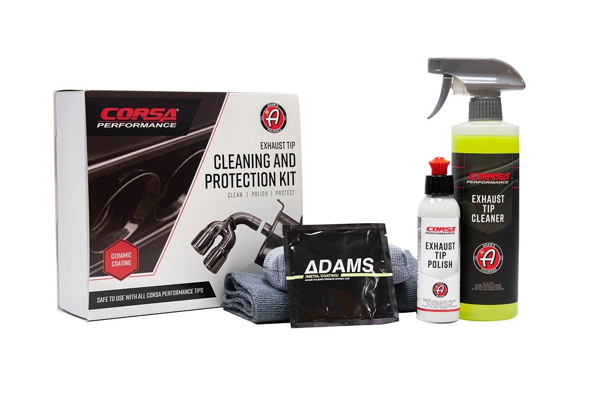 Corsa 3:1 Clean Polish and Protect Exhaust Tip Cleaning Kit - 14090
