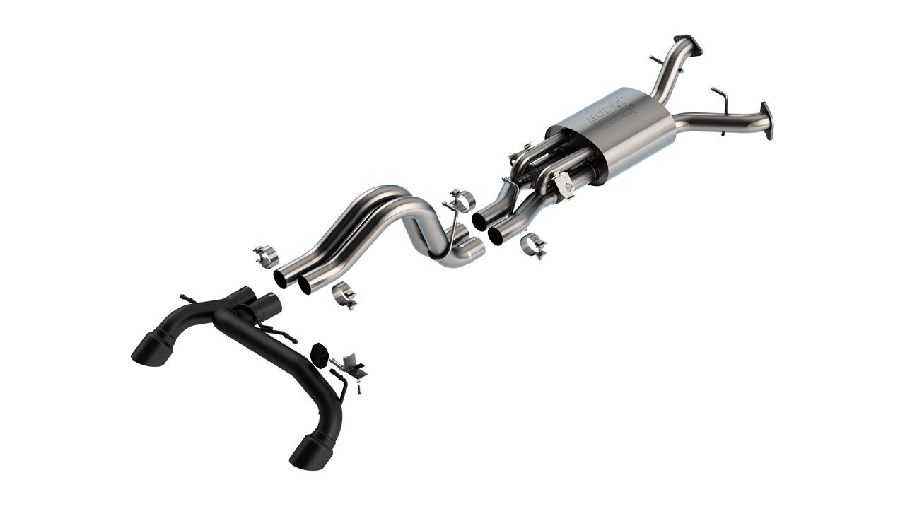 Borla Cat-Back Exhaust System - ATAK (2022-2025 Bronco Raptor) - 140934CB