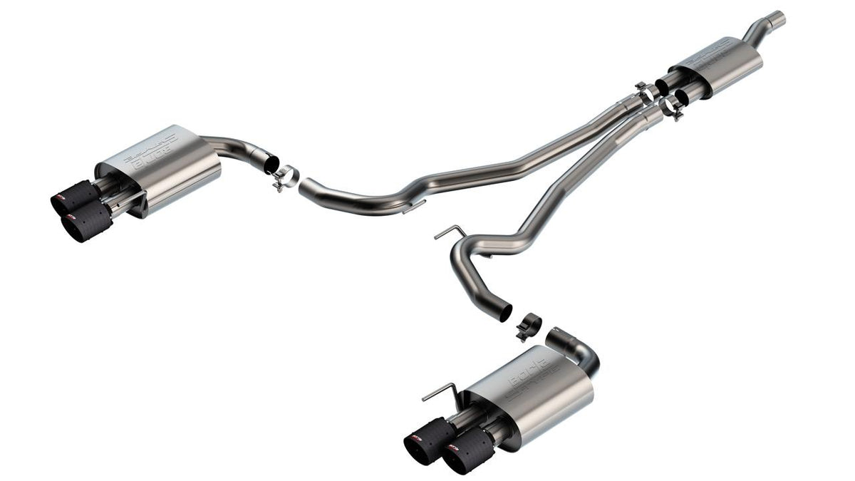 Borla Cratemuffler - S-Type (2024-2025 Mustang EcoBoost, Mustang EcoBoost Premium) - 140981CFBA