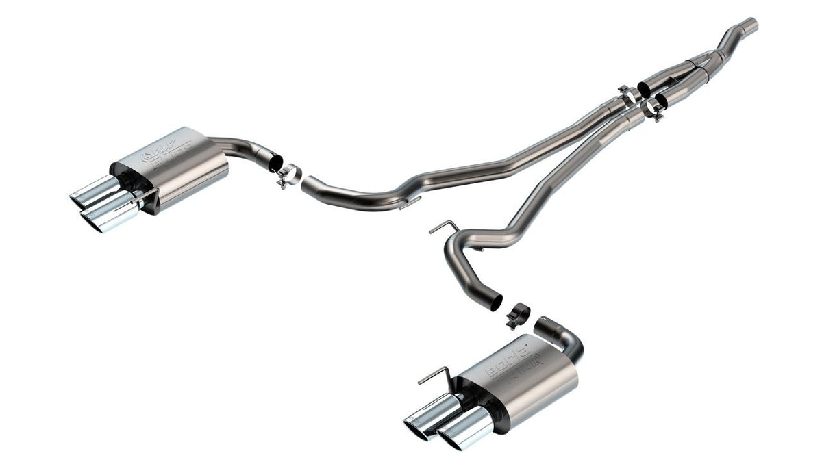 Borla Cratemuffler - Atak(R) (2024-2025 Mustang EcoBoost, Mustang EcoBoost Premium) - 140982