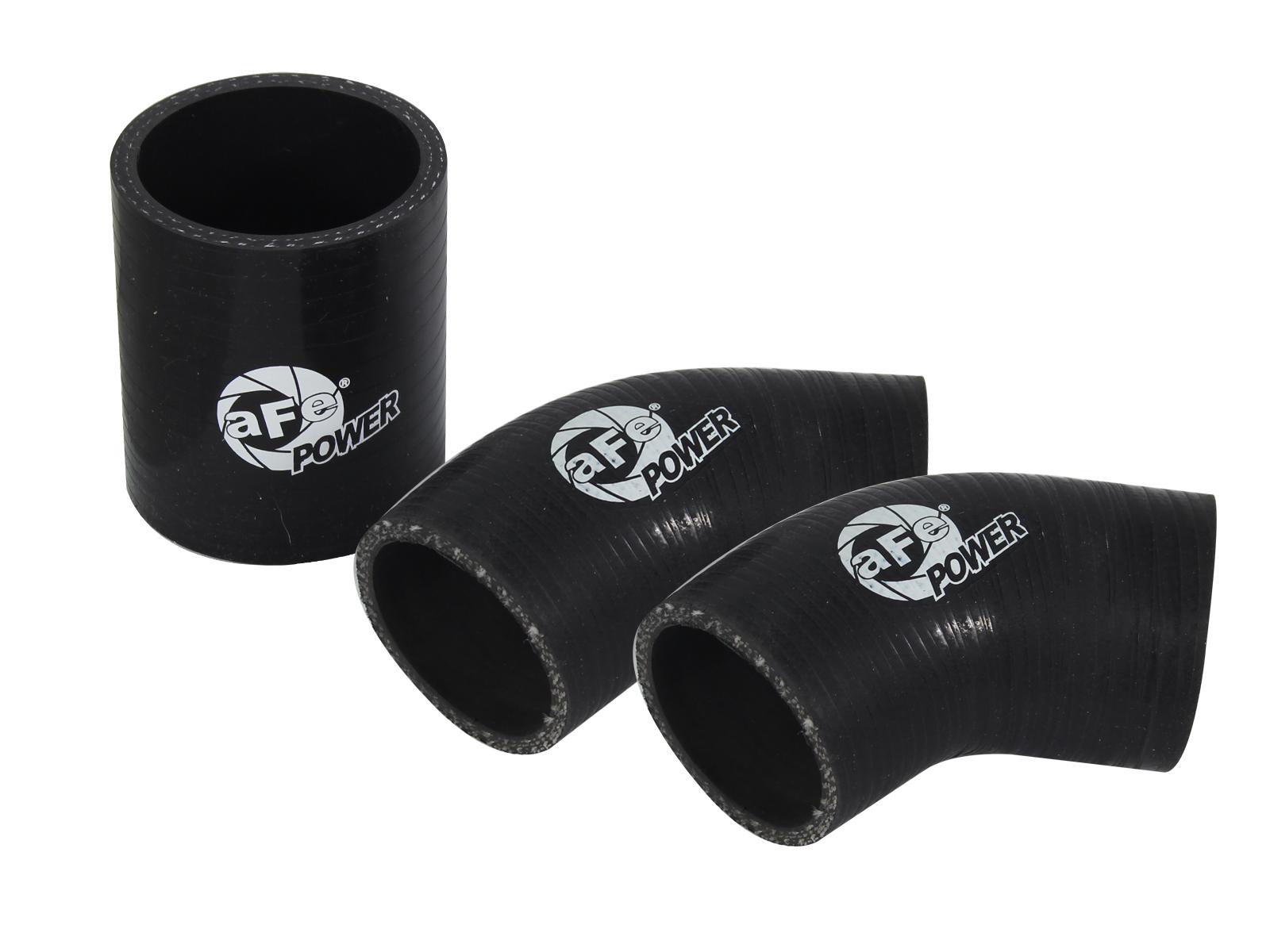 AFE BladeRunner 2-1/2 IN Aluminum Hot Charge Pipe Black (2011-2014 F-150) - 46-20128