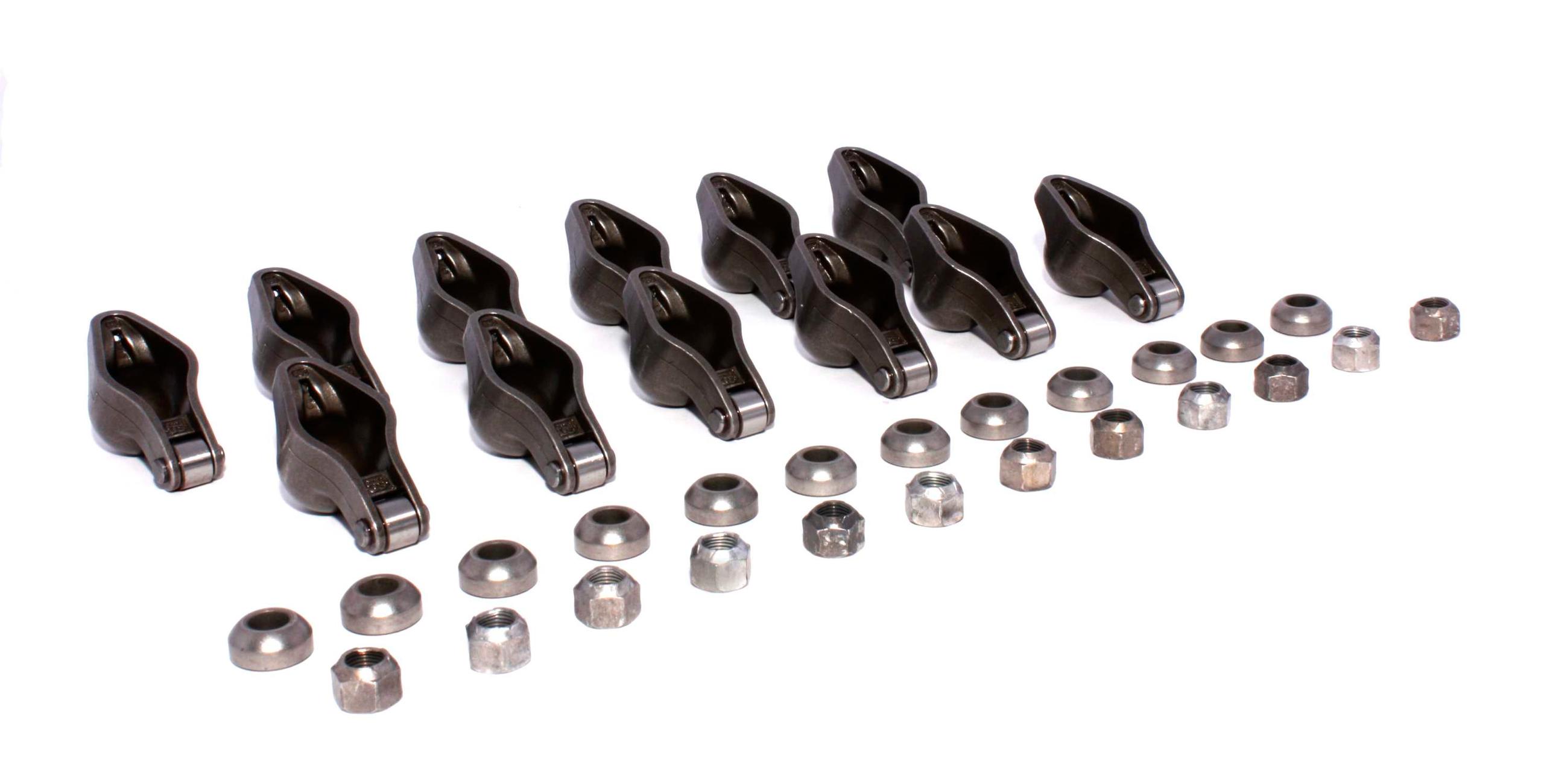 Comp Cams Shaft-Mount Aluminum 1.7 Ratio Rocker Kit For Bbc W/ Dart 320/360 - 1412-12