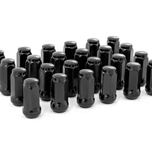 Rough Country M14 x 1.5 Lug Nut Set of 24 Black Standard - 141524CBLK