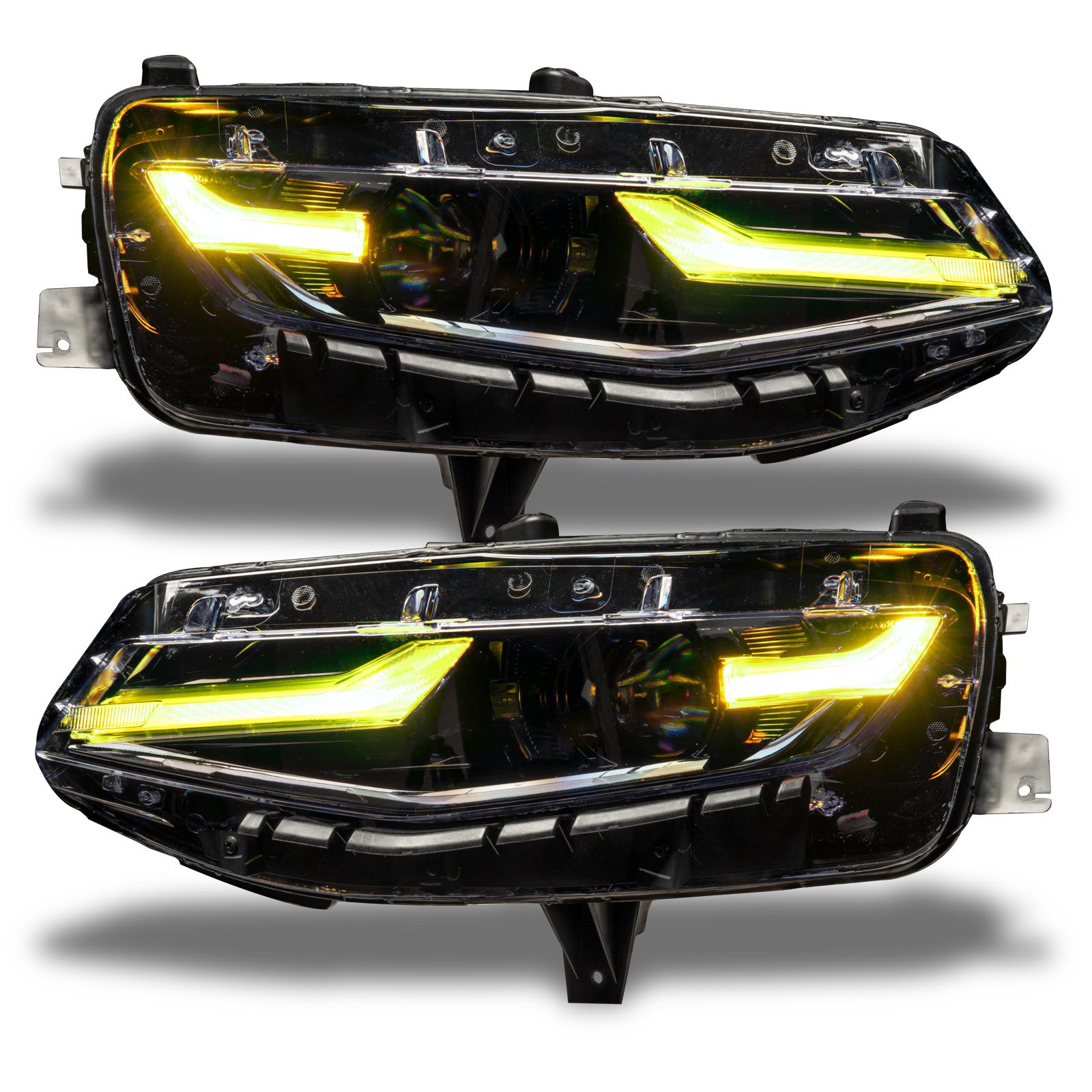 Oracle Lighting 2019-2021 Chevrolet Camaro Ls/Lt Colorshift Rgb+A Headlight Drl Upgrade Kit (2019-2021 Camaro) - 1418-334