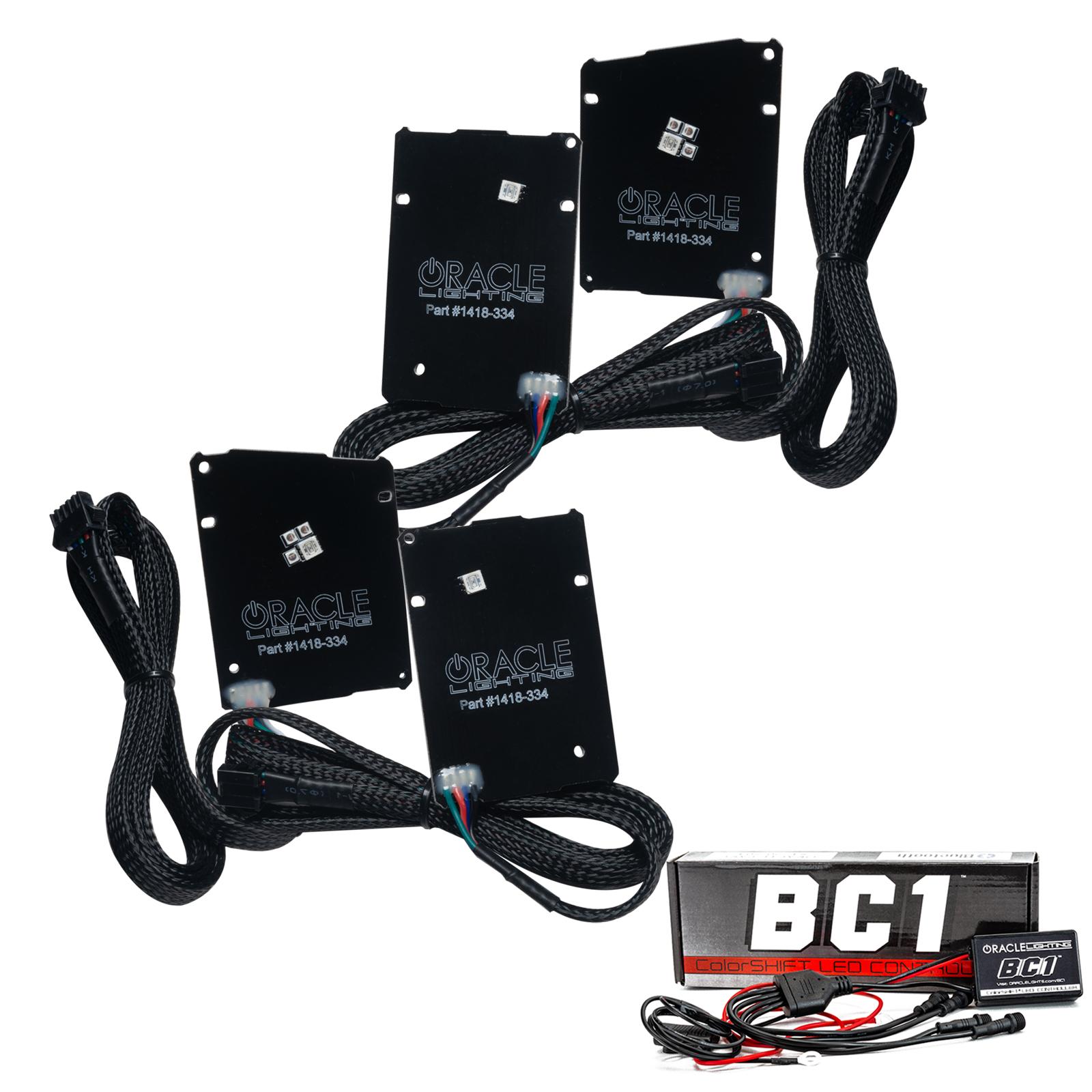 Oracle Lighting 2019-2021 Chevrolet Camaro Ls/Lt Colorshift Rgb+A Headlight Drl Upgrade Kit (2019-2021 Camaro) - 1418-335