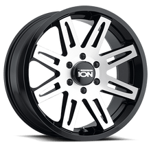 ION Wheels Type 142 20x9 / 8x165.1 BP / 0mm Offset / 130.8mm Hub Black/Machined Wheel - 142-2981B