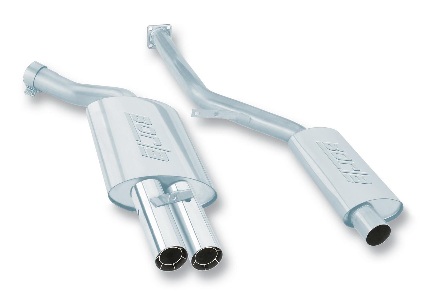 Borla Cat-Back(Tm) Exhaust System - S-Type - Stainless Steel Tips (1978-1982 928) - 14276