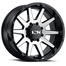 ION Wheels Type 143 20x9 / 6x135 BP / 18mm Offset / 87.1mm Hub Black/Machined Wheel - 143-2936BM18
