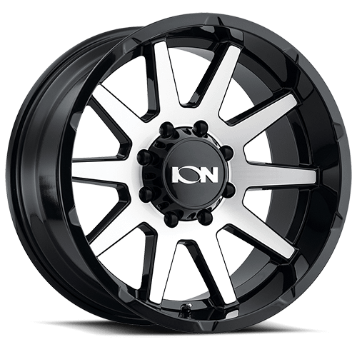 ION Wheels Type 143 20x9 / 5x139.7 BP / 18mm Offset / 108mm Hub Black/Machined Wheel - 143-2985BM18