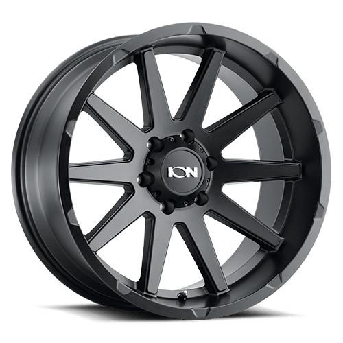ION Wheels Type 143 18x9 / 5x150 BP / 30mm Offset / 110mm Hub Matte Black Wheel - 143-8950MB30