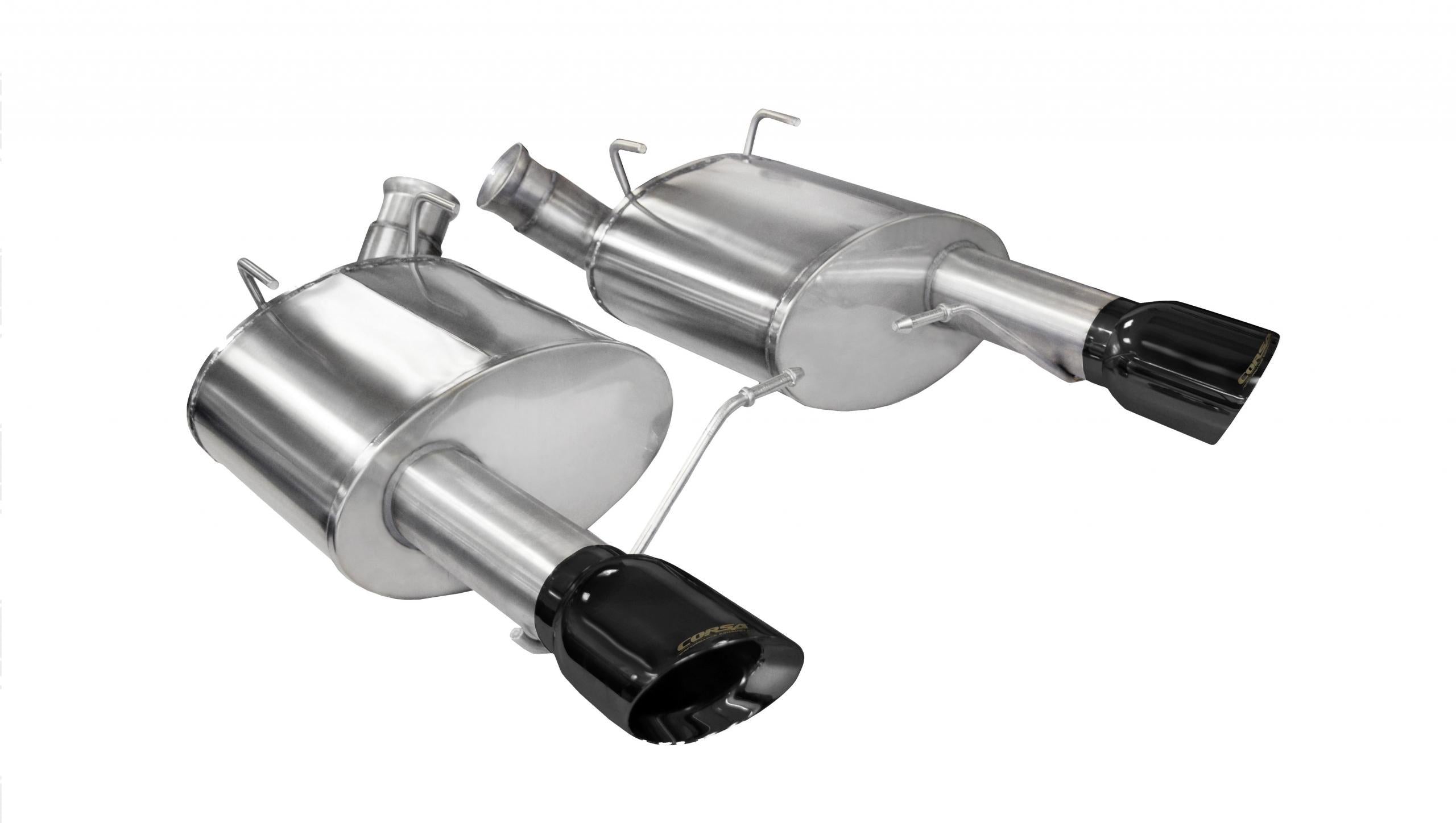 Corsa Performance 14317BLK 3" Xtreme Axle-Back with 4" Black Pro-Series Tips (2011-2014 5.0L Mustang GT / Boss 302 / 2011-2012 Shelby GT500)
