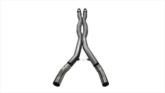 Corsa Performance 14347 Double Helixx Stainless Steel 3.0" X-Pipe (2015-2020 5.2L Shelby GT350)