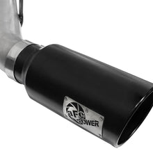 AFE ATLAS 4 IN Aluminized Steel DPF-Back Exhaust System w/Black Tip (2011-2014 F-250 Super Duty, F-350 Super Duty) - 49-03065-B