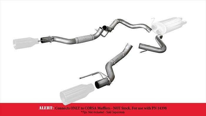 Corsa 14399 Conversion Kit (2017-2018 Raptor Ecoboost)