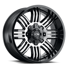 ION Wheels Type 144 20x9 / 5x127 BP / 18mm Offset / 87.1mm Hub Black/Machined Wheel - 144-2952B18