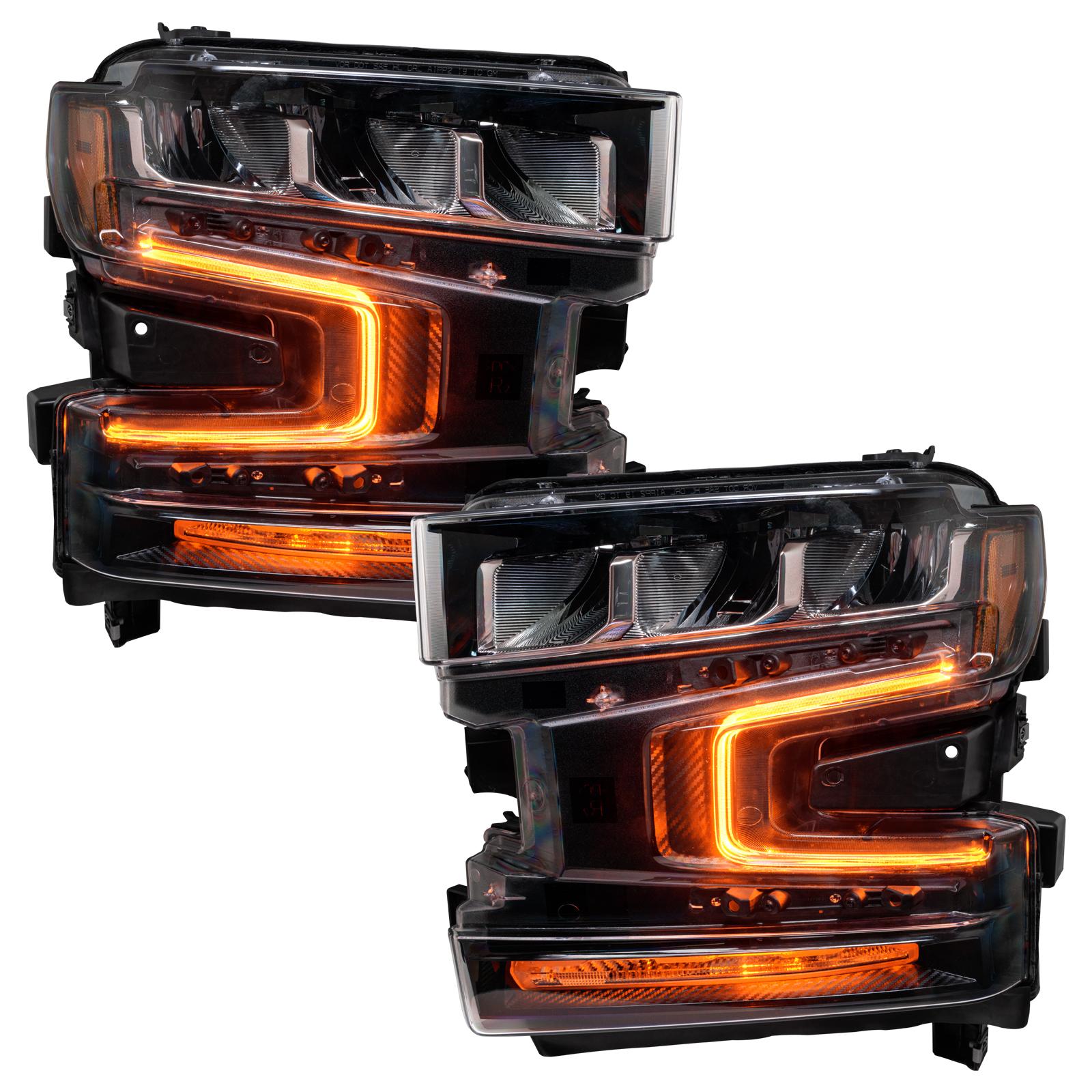 Oracle Lighting Colorshift Rgb+W Headlight Drl Upgrade (2019-2021 Silverado 1500) - 1441-330