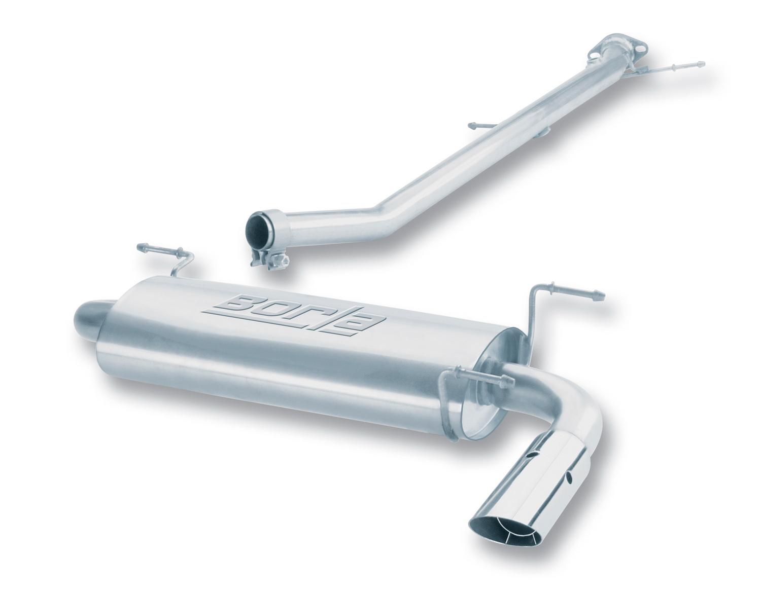 Borla Cat-Back(Tm) Exhaust System - S-Type - Stainless Steel Tips (1990-1997 Miata) - 14411