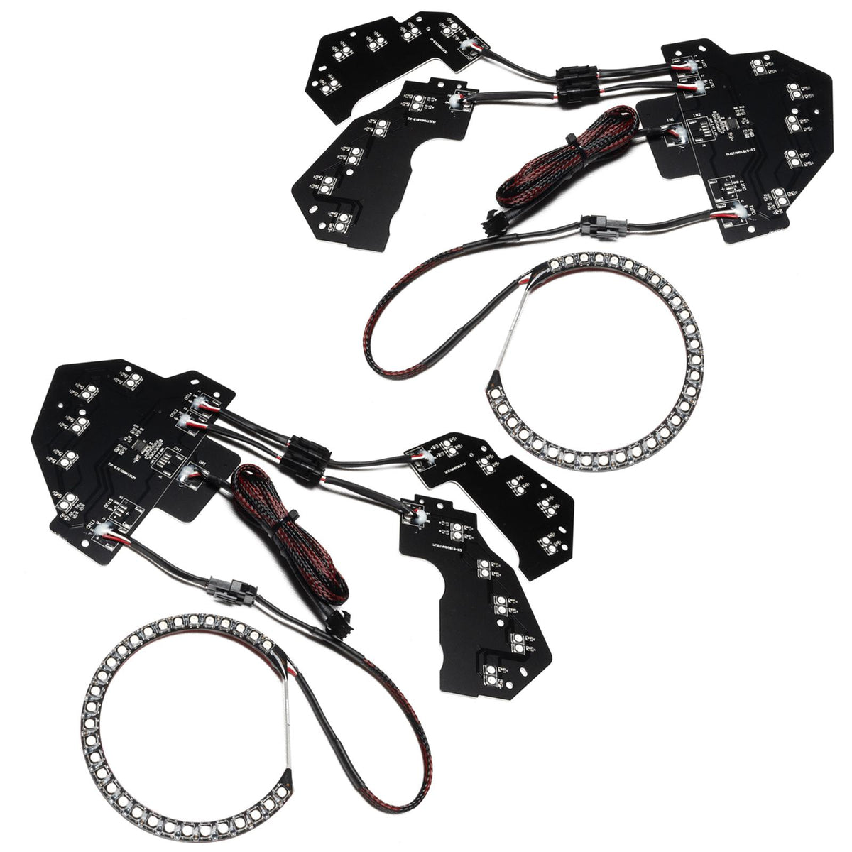 Oracle Lighting Dynamic Colorshift Headlight Drl Halo Kit W/ Sequential Turn Signal (2018-2021 Mustang) - 1446-332