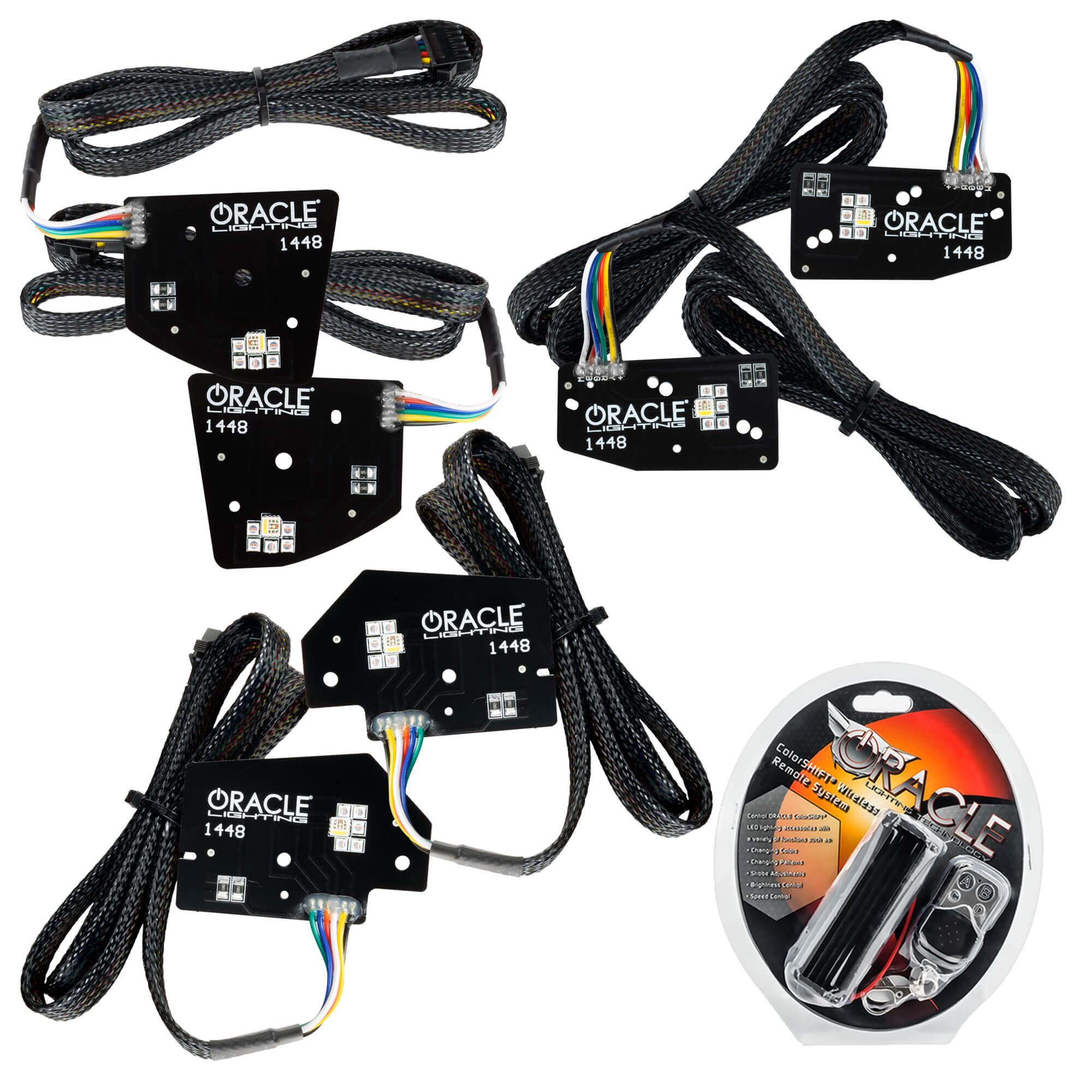 Oracle Lighting 2019-2021 Ram 1500 Colorshift Rgbw+A Led Projector Headlight Drl Upgrade Kit (2019-2021 1500) - 1448-330