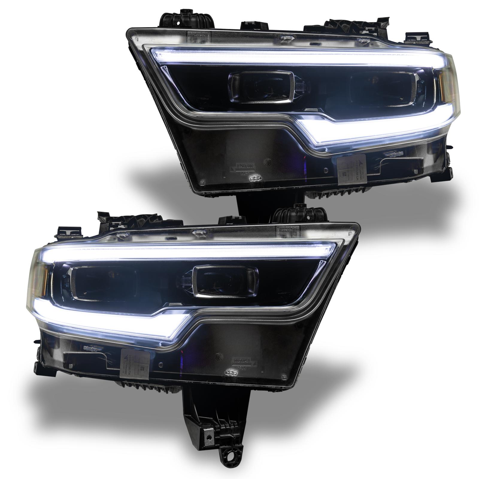 Oracle Lighting 2019-2021 Ram 1500 Colorshift Rgbw+A Led Projector Headlight Drl Upgrade Kit (2019-2021 1500) - 1448-330