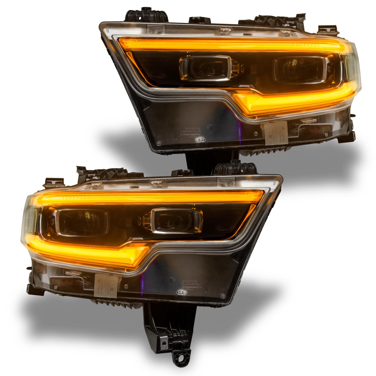 Oracle Lighting 2019-2021 Ram 1500 Colorshift Rgbw+A Led Projector Headlight Drl Upgrade Kit (2019-2021 1500) - 1448-339
