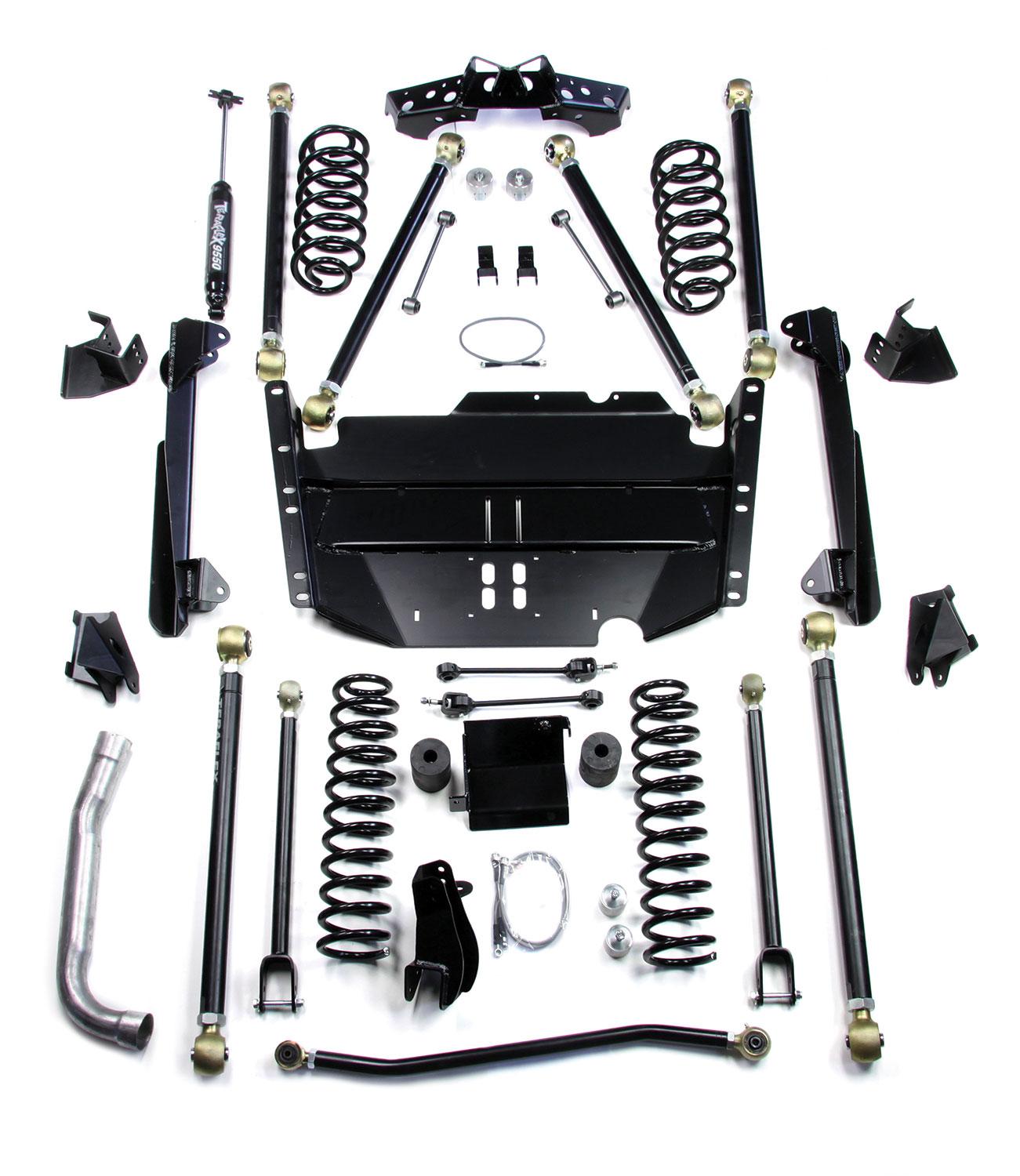 Teraflex 97-06 Jeep Wrangler TJ SWB 5 Inch Pro LCG Long Arm Suspension System No Shocks - 1449575