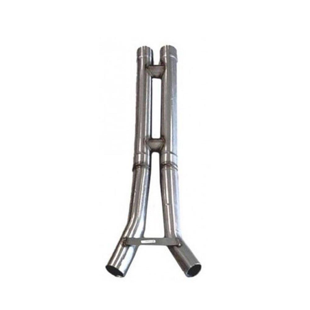 CORSA 2015-2026 Ford Mustang GT/Dark Horse 3" Double H-Pipe with Stainless Steel Construction (5.0L)