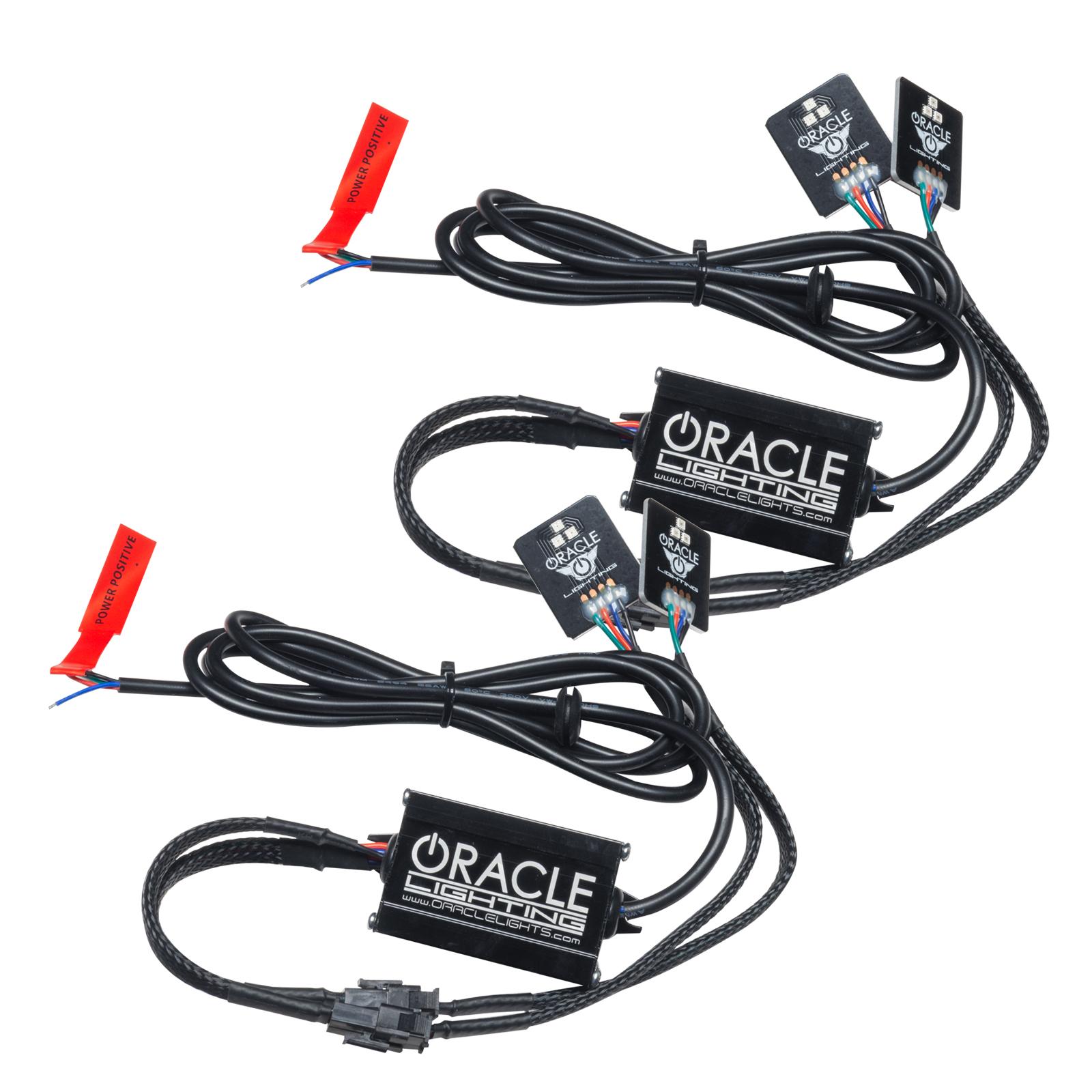 Oracle Lighting 2019-2021 Ram 1500 Colorshift Rgb Led Projector Headlight Demon Eye Kit (2019-2021 1500) - 1456-334