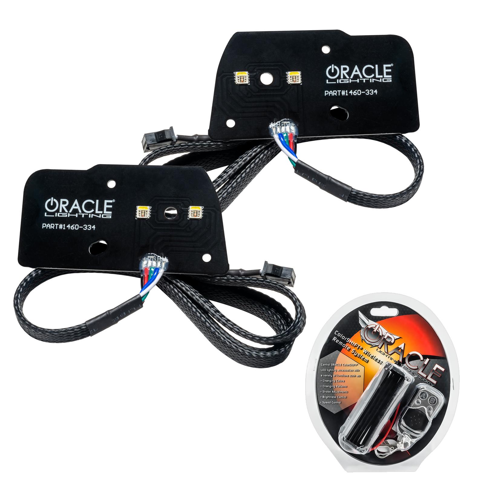 Oracle Lighting 2021-2022 Ford F-150 Colorshift Rgb+W Headlight Drl Upgrade Kit (2021-2022 F-150) - 1460-330