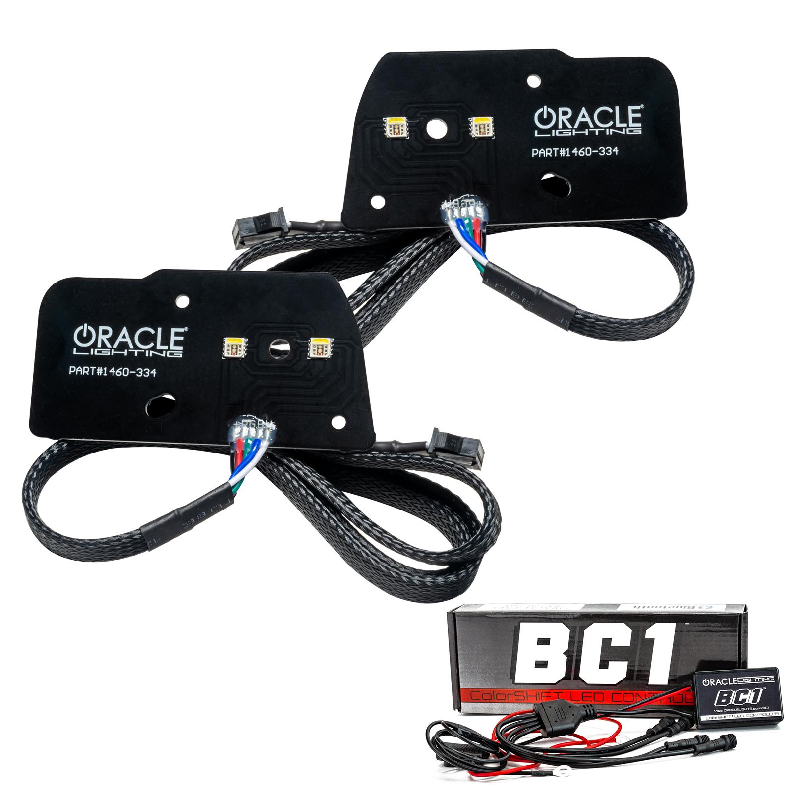 Oracle Lighting 2021-2022 Ford F-150 Colorshift Rgb+W Headlight Drl Upgrade Kit (2021-2022 F-150) - 1460-335